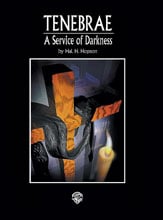 Tenebrae: A Service of Darkness SATB Choral Score cover Thumbnail